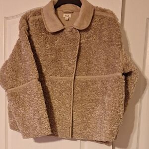 a.n.a Women's Teddy Jacket - Beige